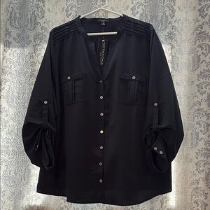 NWT Black Blouse